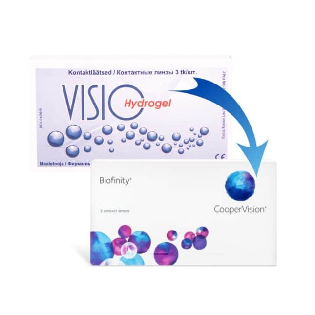 Visio Hydrogel / Biofinity (3 tk)