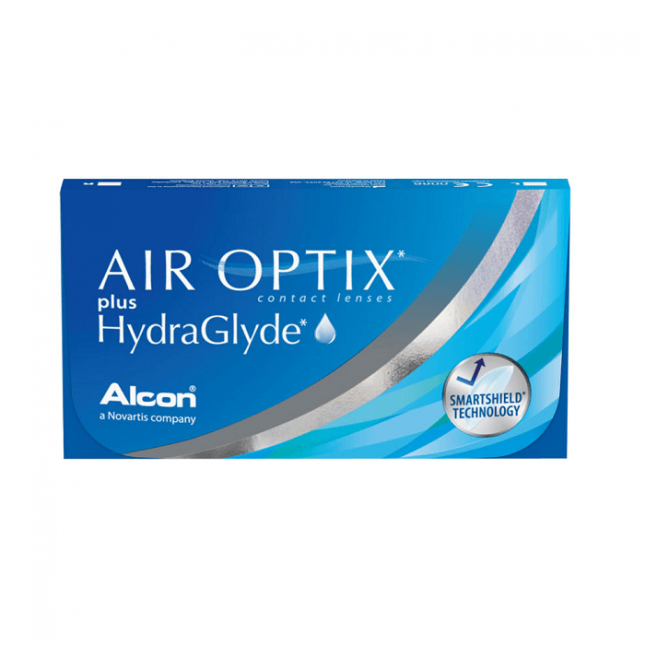 Airoptix plus HydraGlyde (3tk)
