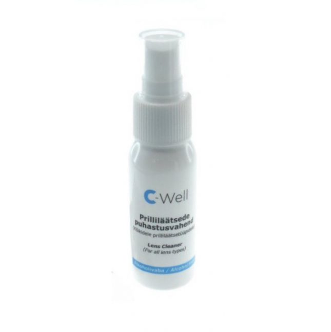 C-Well prilliläätsede puhastusvahend (30 ml)