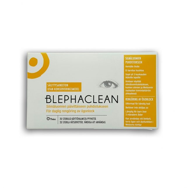 Blephaclean silmapuhastuslapid 20 tk